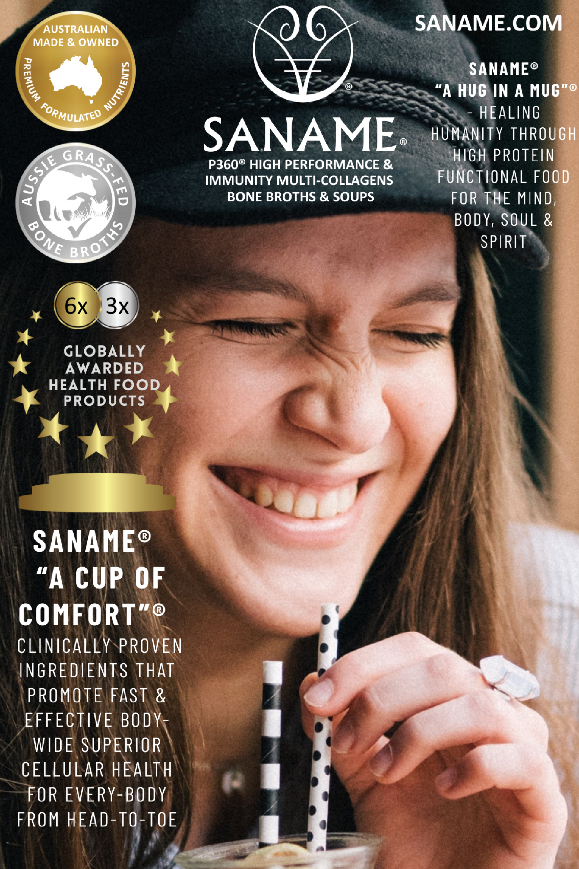 TBRA Brand Winner - SANAME - Performance & Immunity Multi-Collagens & BoneBroths information 2