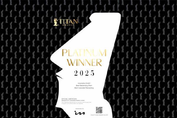 Innomotics wins Platinum TITAN Brand Award for BestCorporate Rebranding