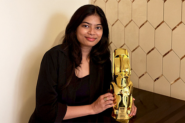 Tanya Anand Receives Gold for Best Brand Identity at the TITAN Brand Awards